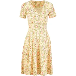 Blutsgeschwister Damen Shalala Tralala Spring Kleid (Größe XL, beige)