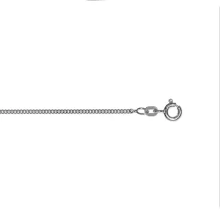Goldkette ONE ELEMENT "Halskette Panzerkette aus 333 Weißgold Ø 1,4 mm" Gr. 40, silber, Halsketten, Damen, 40, Gold Weißgold 333, Gold, Weißgold 333, Goldkette, Klassisch & stilvoll – ein Begleiter für viele Anlässe