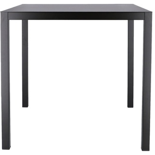 Fiam - Aria Tisch, 80 x 80 cm, schwarz