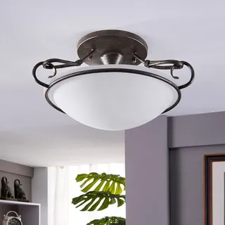 LINDBY Rando 3-flg. grau/silber Ø 50 cm