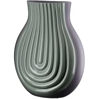 Gilde Vase Curve grün 31 cm
