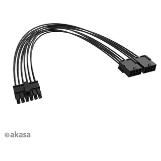 Akasa - PCIe 12-Pin na Dual 8-Pin adaptér