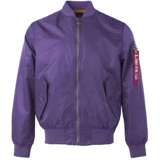 FHKGCD wasserdichte Grüne Windjacke Pilot Air Force Bomberjacke Für Herren, Lila