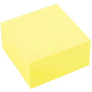 D.RECT Haftnotizen Super Sticky Notes, 9326, gelb, 76 x 76mm, selbstklebend, 400 Blatt