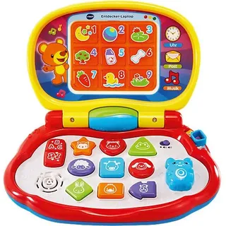 Vtech Entdecker-Laptop gelb/rot (80-191204)