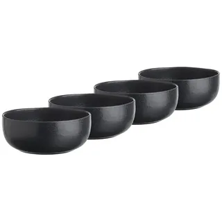Butlers Schale CASA NOVA 4er-Set in Schwarz | Gr.: onesize