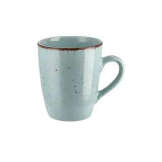 Peill+Putzler Kaffeebecher  400 ml  Siena ¦ türkis/petrol ¦ Steinzeug/Steingut ¦ Maße (cm): H: 10,5  Ø: 9.0