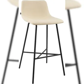 CLP Barhocker Altona Polyester weiß