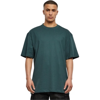 Urban Classics Herren T-Shirt Tall Tee, Oversized T-Shirt für Männer, Baumwolle, gerippter Rundhals, bottlegreen, M
