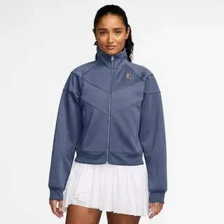 NIKE Damen Jacke W NKCT WR POLY KNIT JKT HRTGE, Größe XL in Blau DIFFUSED BLUE