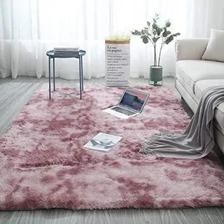 luxuskollektion Shaggy Teppich 160 x 200 cm Rosa