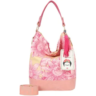 Fritzi aus Preußen Fritzi x Frida Kahlo Limited Bloom Schultertasche Canvas Pink