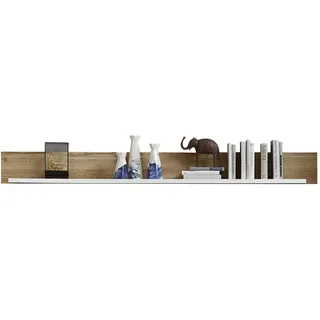 Innostyle Wandboard 180 x 18 x 22 cm Weiß/Braun