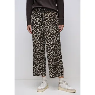 STREET ONE Style Emee Loose Fit Stoffhose Schwarz 42