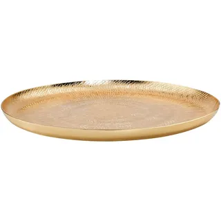 BUTLERS Deko-Teller rund 38 cm Gold