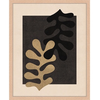 ANY IMAGE Digitaldruck »Collage«, Rahmen: Buchenholz, natur - braun