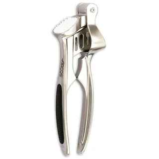 Arcos Knoblauchpresse 603500, Zinklegierung, 19 cm, silber,