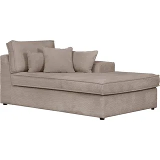 OTTO home Couch Baumwolle 1-Sitzer Grau