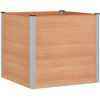 vidaXL Hochbeet 100 x 100 x 91 cm Braun