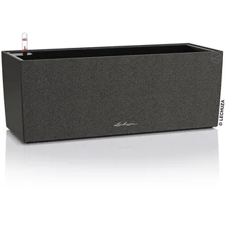 LECHUZA Balconera Stone 50 Komplettset 50 x 19 x 19 cm graphitschwarz