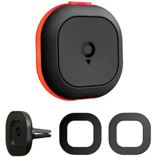 TomTom Verkehrsalarm Blitzerwarner für Auto – Warnt vor festen & mobilen Blitzern, Staus | Ohne ABO | CarPlay & Android Auto | Made in Europe | Tom by TT Premium Pack