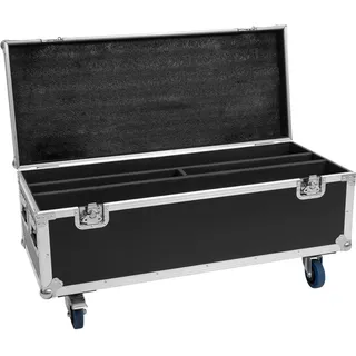 Roadinger Flightcase 2x LED TMH Bar-S120 mit Rollen