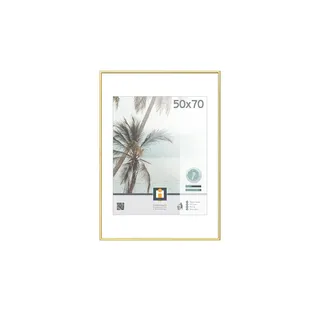 Möbel Kraft Kyoto Bilderrahmen gold 50x70 cm 2er Set