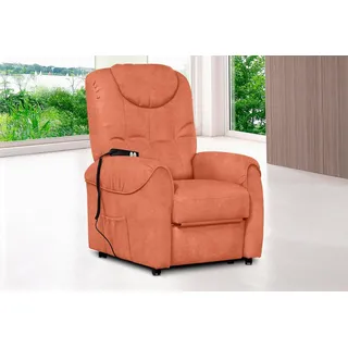 sit&more TV-Sessel Bastian, wahlweise manuell verstellbar oder mit Motor und Aufstehhilfe orange
