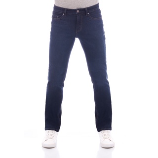 Paddock`s Herren Jeans RANGER PIPE Slim Fit Slim Fit Schwarz Blau Tiefer Bund Reißverschluss L 34