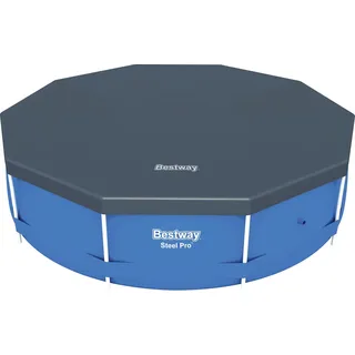 BESTWAY Flowclear Poolabdeckung schwarz Ø 305 cm