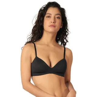SKINY Damen Skiny Dames multi-cups beha zonder beugel Micro Essentials 1 B gelloser BH, Schwarz, 75B EU - 75B