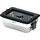 Rösle FLEXX 2GO Snack-Set eckig schwarz 19 9 x 19 5 cm 0 25 l