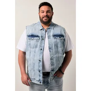 Men Plus by Happy Size Steppweste Blau XXL