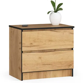 Akord Nachtschrank K60 60 x 60 x 55 cm Eiche