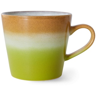HKliving - 70's Cappuccino Tasse, 300 ml, eclipse