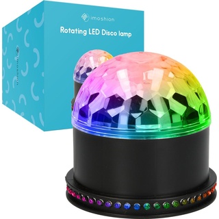 Discokugel - Partylicht - Discolicht - Disco licht - Disko kugel - Disko licht - Diskolicht - Diskokugel kinder - Rotierenden LED-Disko Licht - iMO...