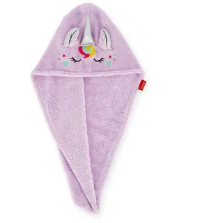 Legami HTW0003 Turban-Handtuch für die Haare Unicorn - Love my Hair