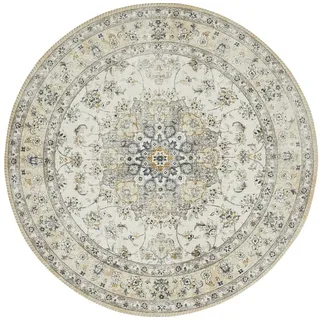 LUXOR LIVING Prima 3 Kurzflorteppich Ø 100 cm Beige
