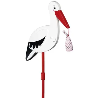 GoKi Blumenstecker Storch 77 cm Holz