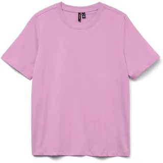 Vero Moda Vmpaulina Ss T-Shirt Rosa L
