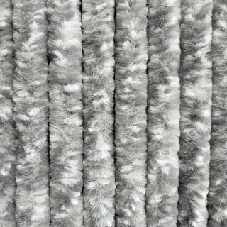 EXPLORER® Chenille Flauschvorhang für Wohnmobil, Wohnwagen & Balkon – Insektenschutz & Fliegenschutz – Weicher Türvorhang für Camping & Terrasse – Länge und Breite anpassbar