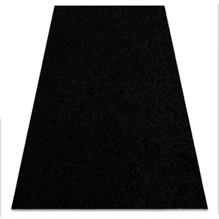 RugsX Teppichboden 300 x 300 cm Schwarz