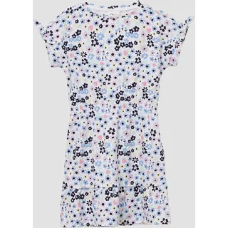 s.Oliver Kleid Blusenkleid Weiß 110