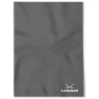 Sansibar Doubleface Kuscheldecke 150 x 200 cm Grau/Silber