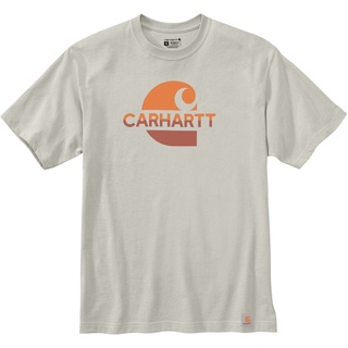 Carhartt Relaxed Fit Heavyweight C Graphic T-Shirt, beige, Größe S
