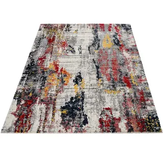 OCI HIGH & LOW FIVE Hochflorteppich 65 x 130 cm Mehrfarbig