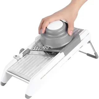 Mandoline Schneidemaschine verstellbar - Gemüseschneider - manuelle Küchenschneider - Edelstahl