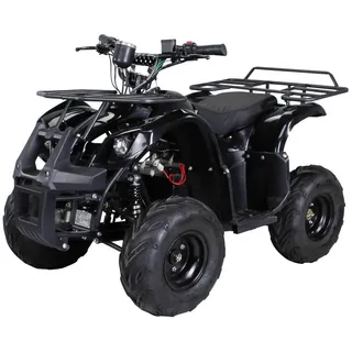 Actionbikes Motors Elektro-Kinderquad Kinder Elektroquad S8 1000 W 48 V, Belastbarkeit 80 kg, (1-tlg), Midi Quad - Safety Touch - Scheibenbremse - bis 20 km/h schwarz