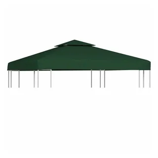 vidaXL Pavillon-Ersatzdach 310 g/m2 3 x 3 m Grün
