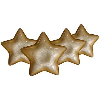 Ritzenhoff & Breker Starlight Speiseteller 29 cm Gold 4er Set